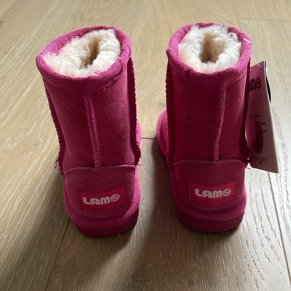Nwt LAMO Kids Classic Suede Waterproof Boots - 7C - Picture 3 of 7